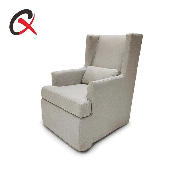 Drehbarer Glider-Stuhl mit Bezug