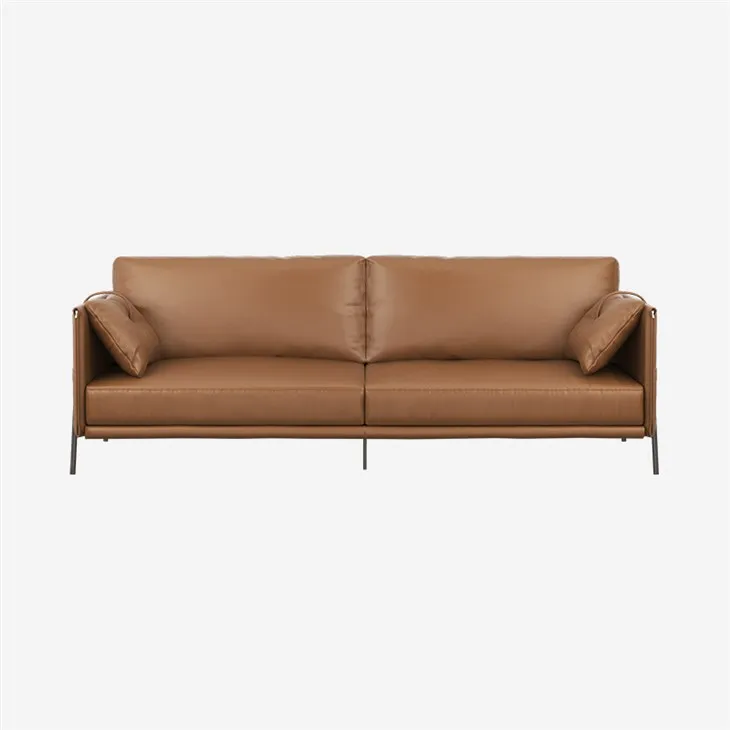 Black Four-seater Sofa
